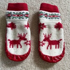 Hannah Andersson Winter Shoe Socks Moccasins Toddler Size 5-7